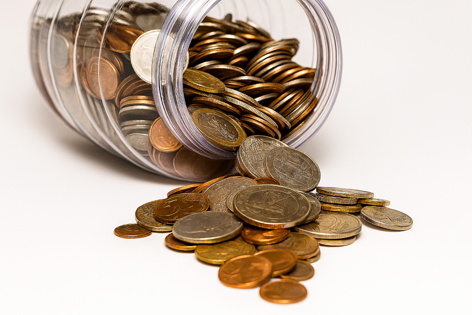 potje met geld